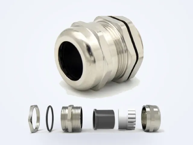 Cable gland stainless IP68 beserta komponennya