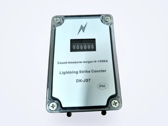Lightning strike counter DK-JS7