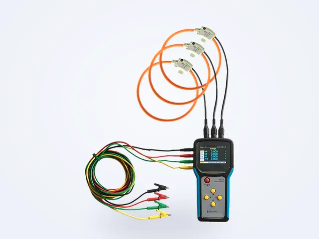 Portable meter Meatrol ME435 dengan Rogowski coil