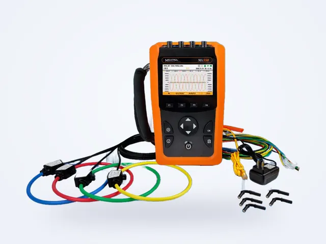 Power Quality analyzer Meatrol Mi550 dengan Rogowski coil