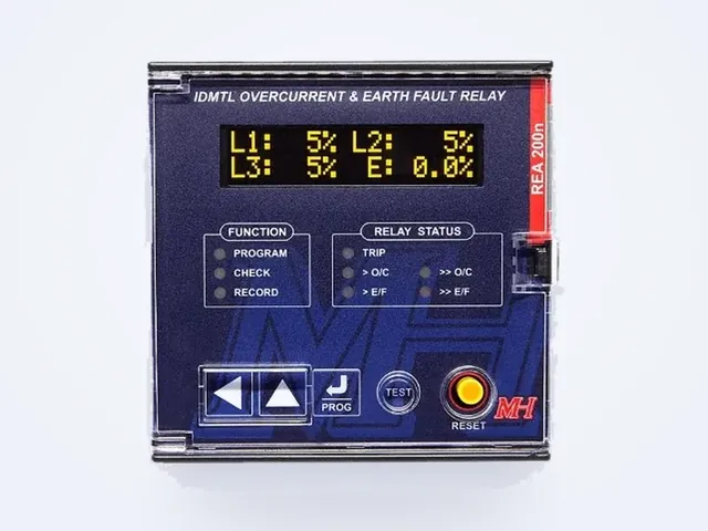 Relay proteksi overcurrent dan earth fault